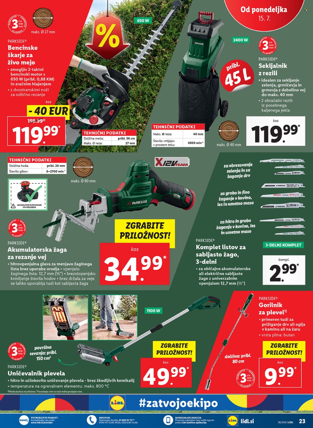 Lidl katalog - 11.7.2024 - 17.7.2024. Stran 47
