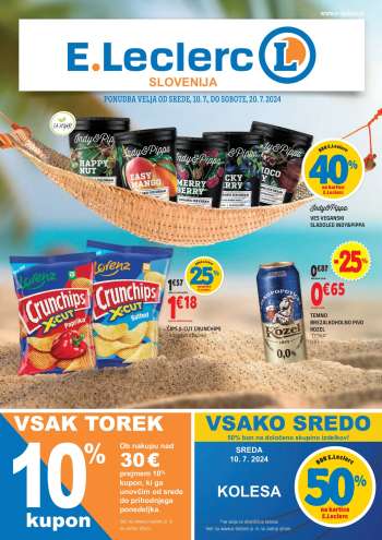 E.Leclerc katalog - 10.7.2024 - 20.7.2024.