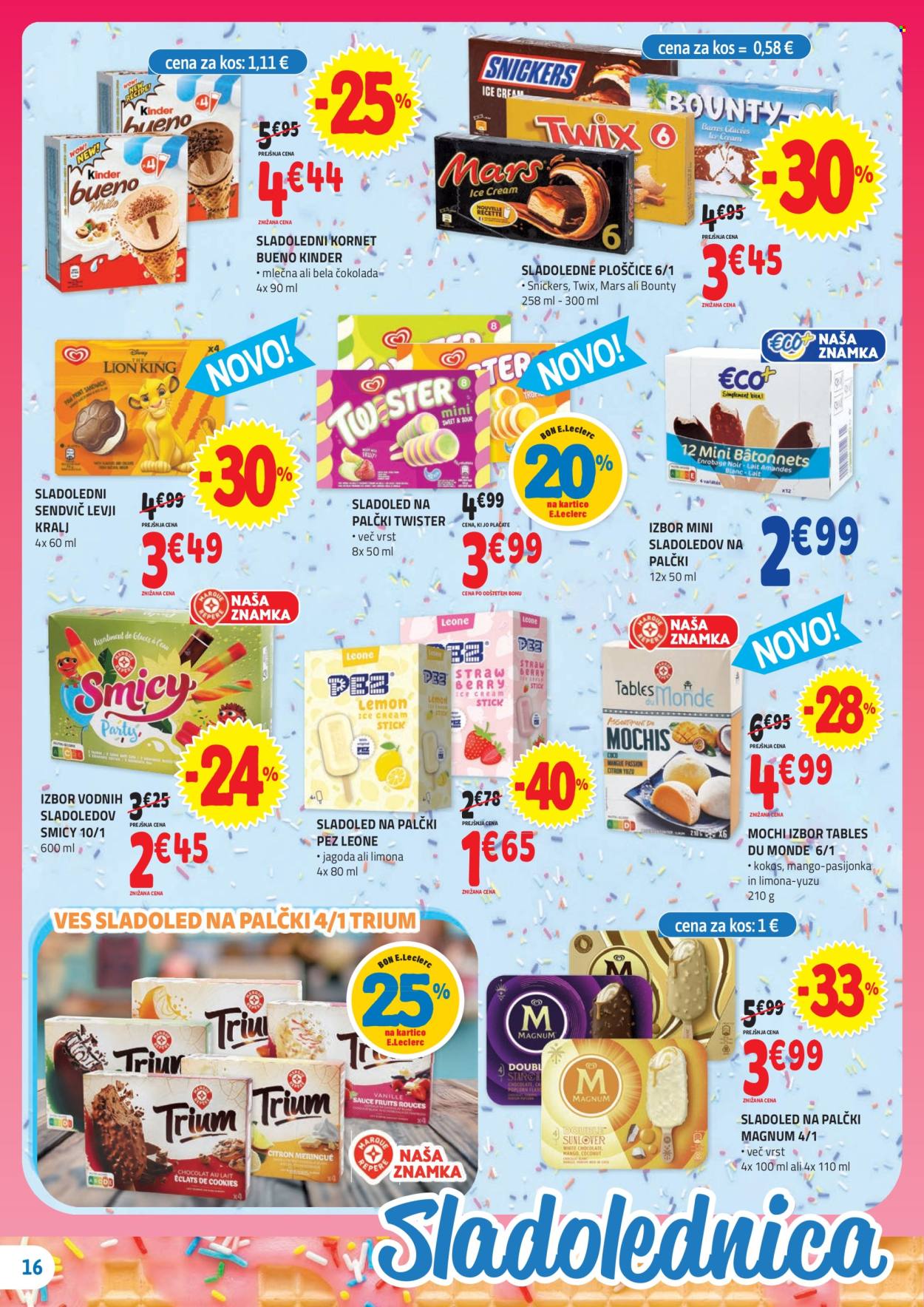 E.Leclerc katalog - 10.7.2024 - 20.7.2024. Stran 16