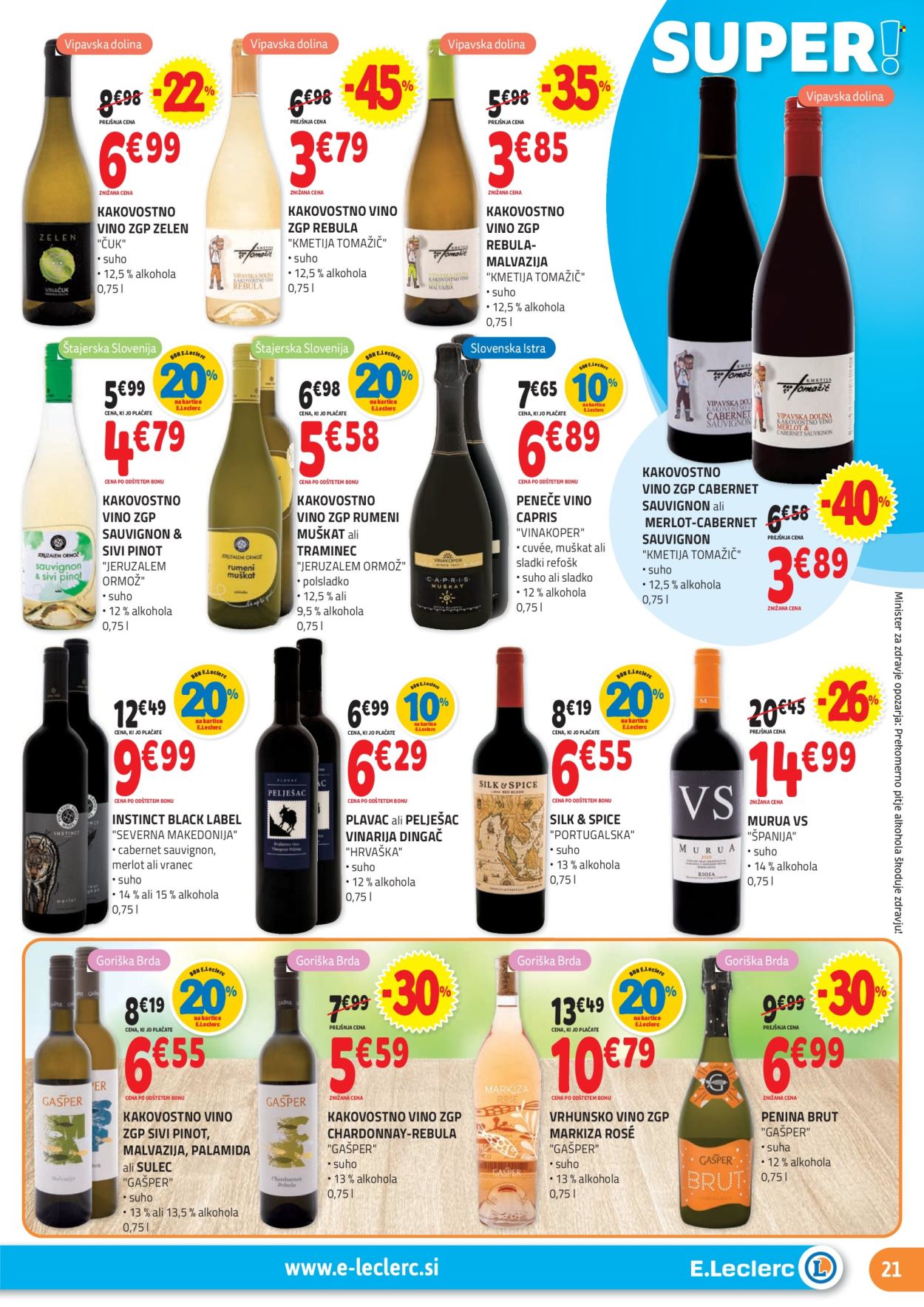E.Leclerc katalog - 10.7.2024 - 20.7.2024. Stran 21