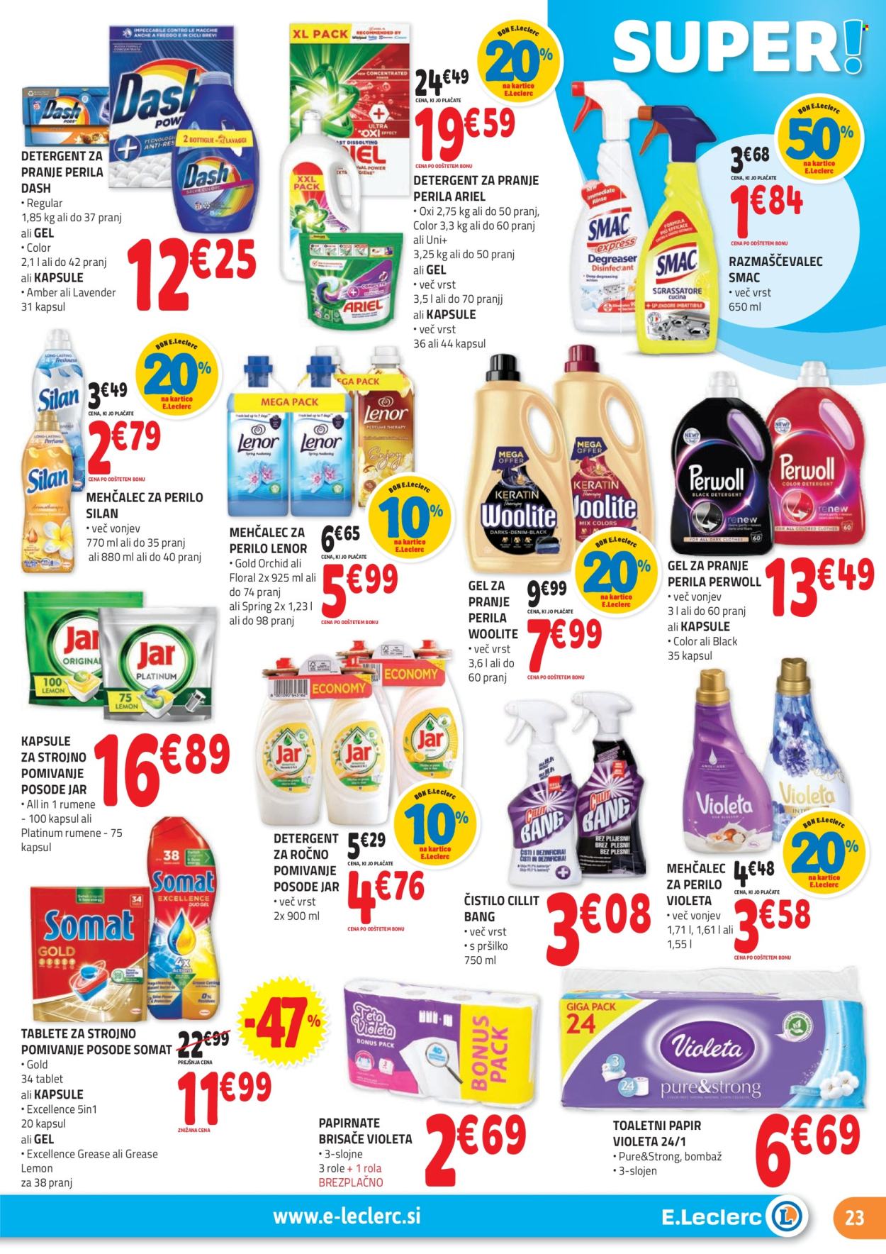 E.Leclerc katalog - 10.7.2024 - 20.7.2024. Stran 23