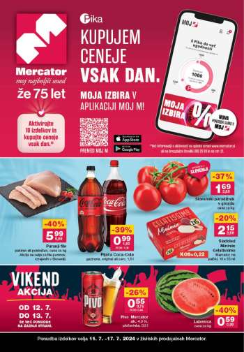 Mercator katalog - 11.7.2024 - 17.7.2024.