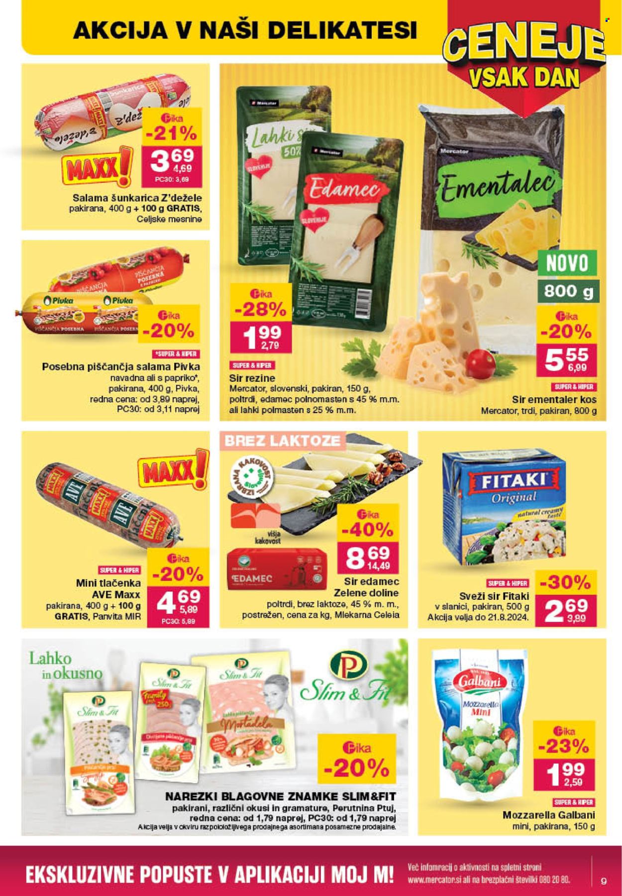 Mercator katalog - 11.7.2024 - 17.7.2024. Stran 9