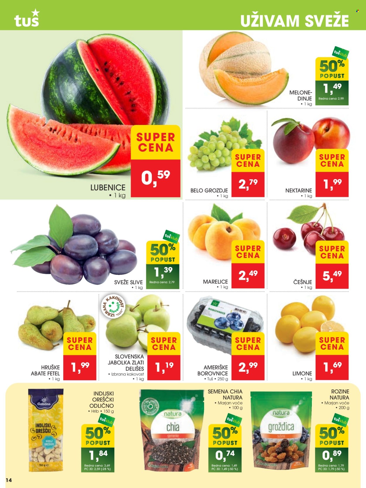 Tuš katalog - 10.7.2024 - 16.7.2024. Stran 14