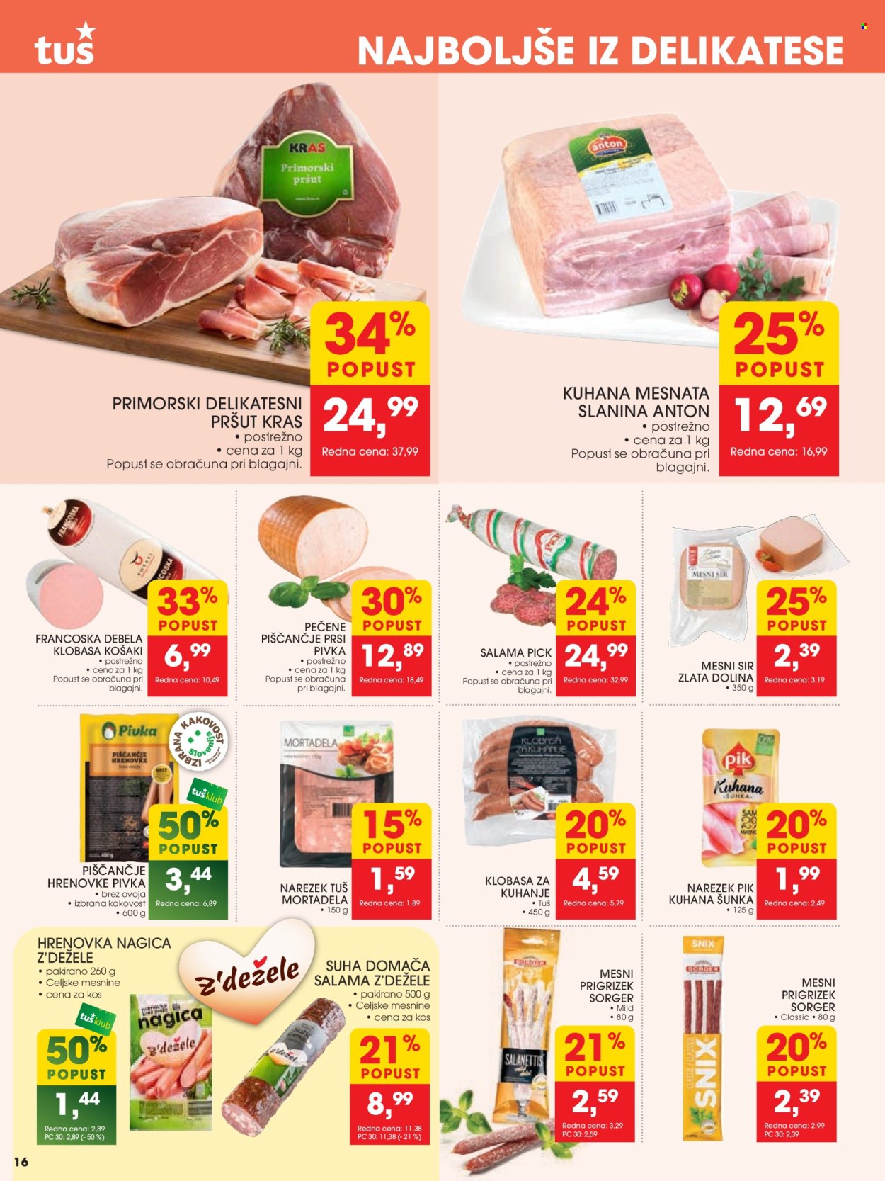 Tuš katalog - 10.7.2024 - 16.7.2024. Stran 16