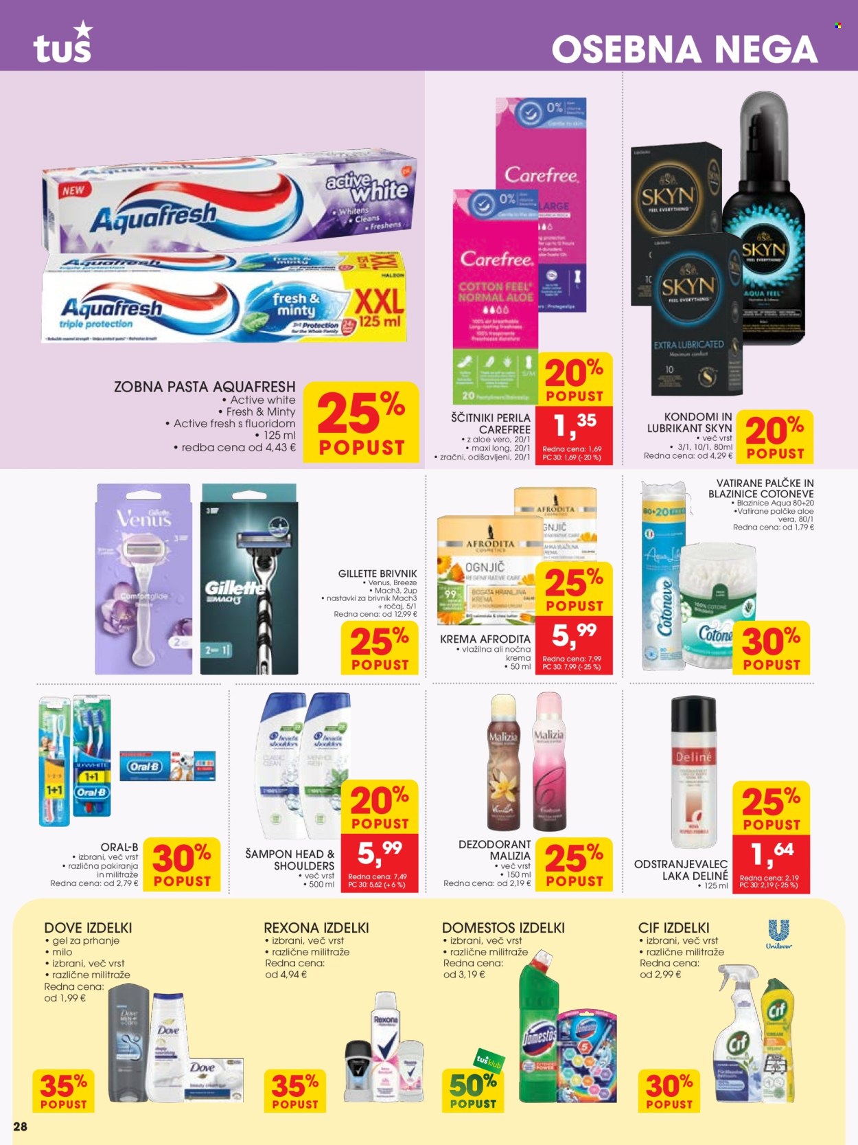 Tuš katalog - 10.7.2024 - 16.7.2024. Stran 28