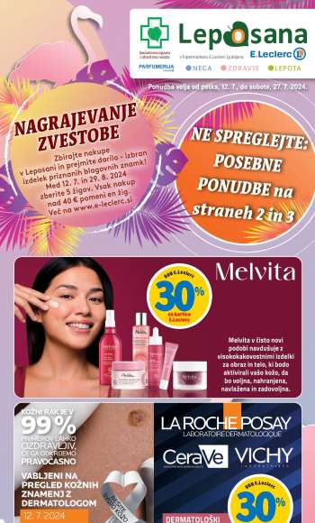 E.Leclerc katalog - 12.7.2024 - 27.7.2024.