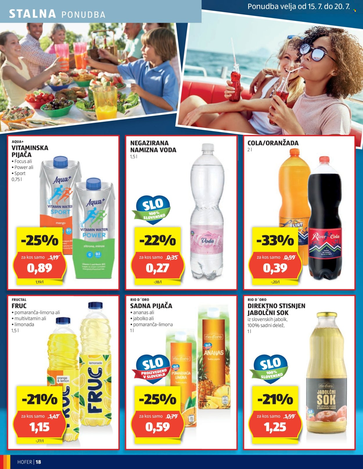 Hofer katalog - 11.7.2024 - 20.7.2024. Stran 18