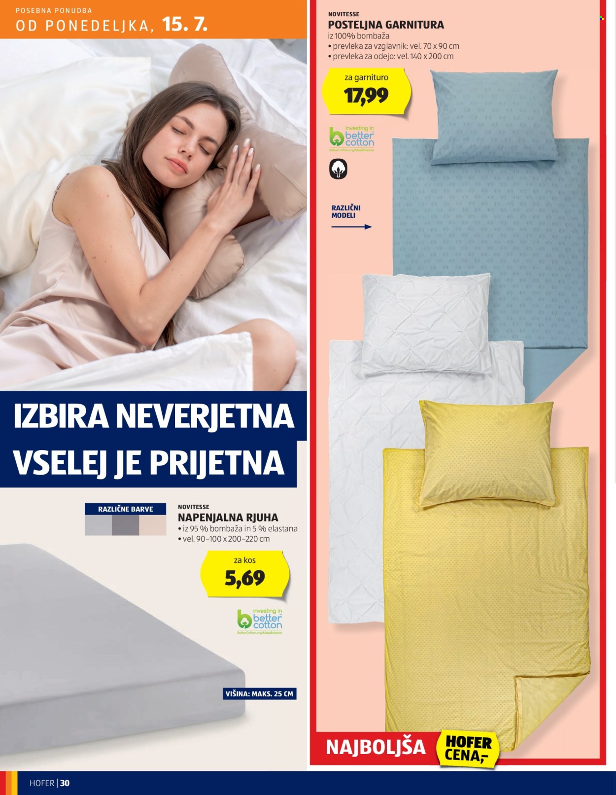 Hofer katalog - 11.7.2024 - 20.7.2024. Stran 30