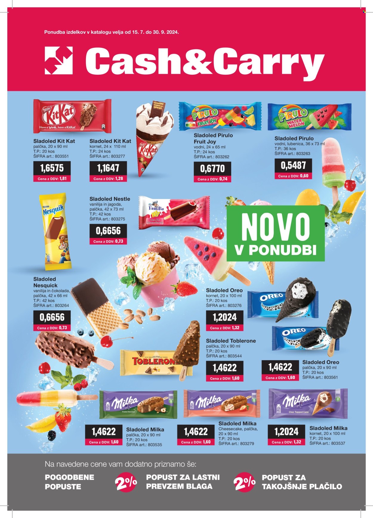 Mercator Cash & Carry katalog - 15.7.2024 - 30.9.2024. Stran 1