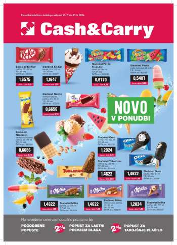 Mercator Cash & Carry katalog - 15.7.2024 - 30.9.2024.