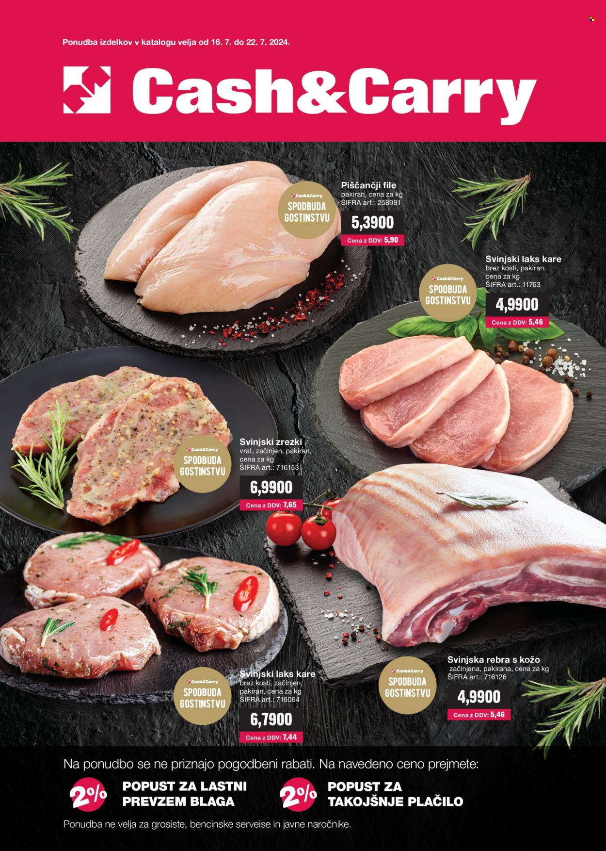 Mercator Cash & Carry katalog - 16.7.2024 - 22.7.2024. Stran 1