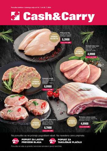 Mercator Cash & Carry katalog - 16.7.2024 - 22.7.2024.