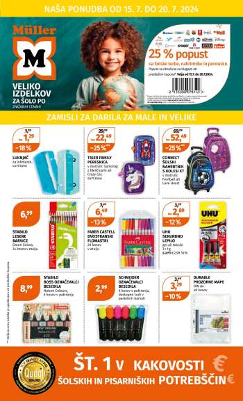Müller katalog - 15.7.2024 - 20.7.2024.