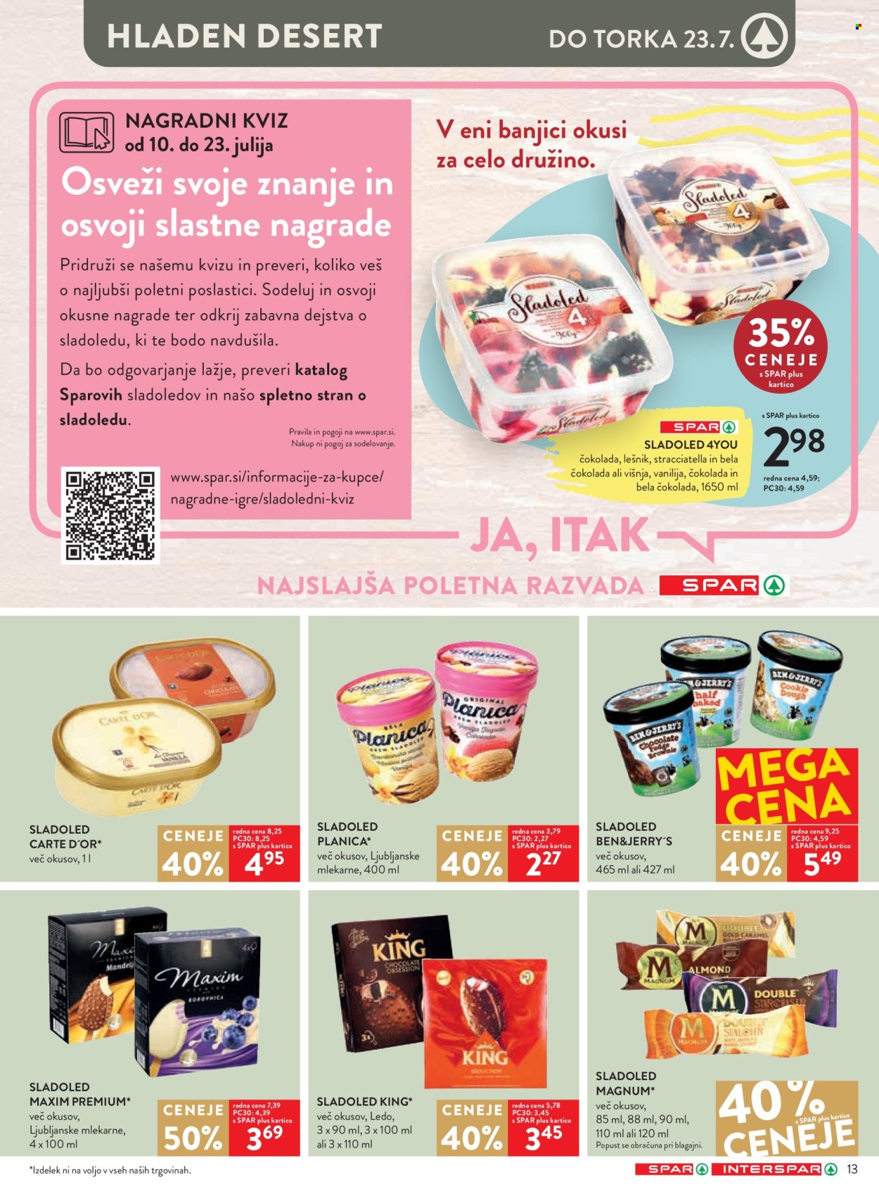 SPAR katalog - 17.7.2024 - 30.7.2024. Stran 15