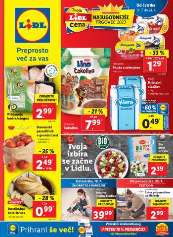 Lidl katalog - 18.7.2024 - 24.7.2024.