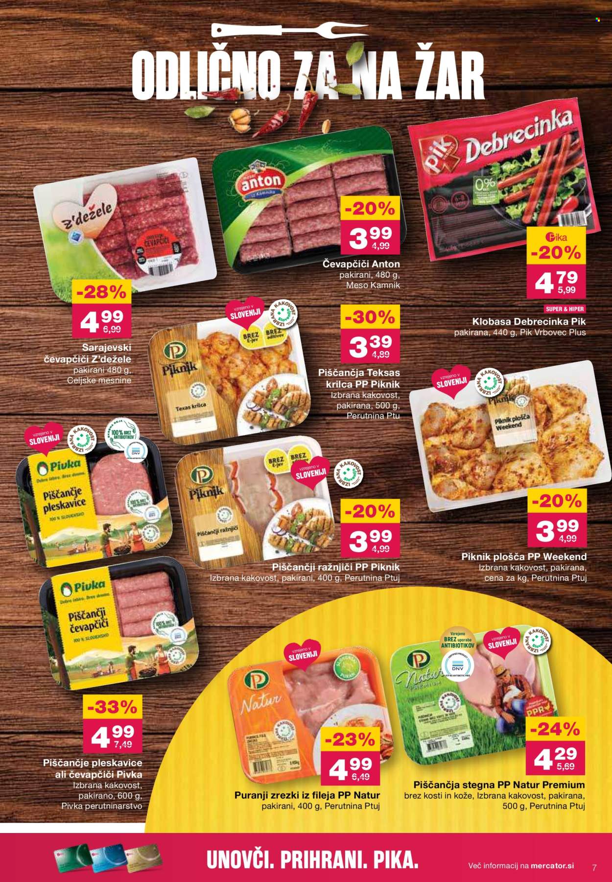Mercator katalog - 18.7.2024 - 24.7.2024. Stran 7