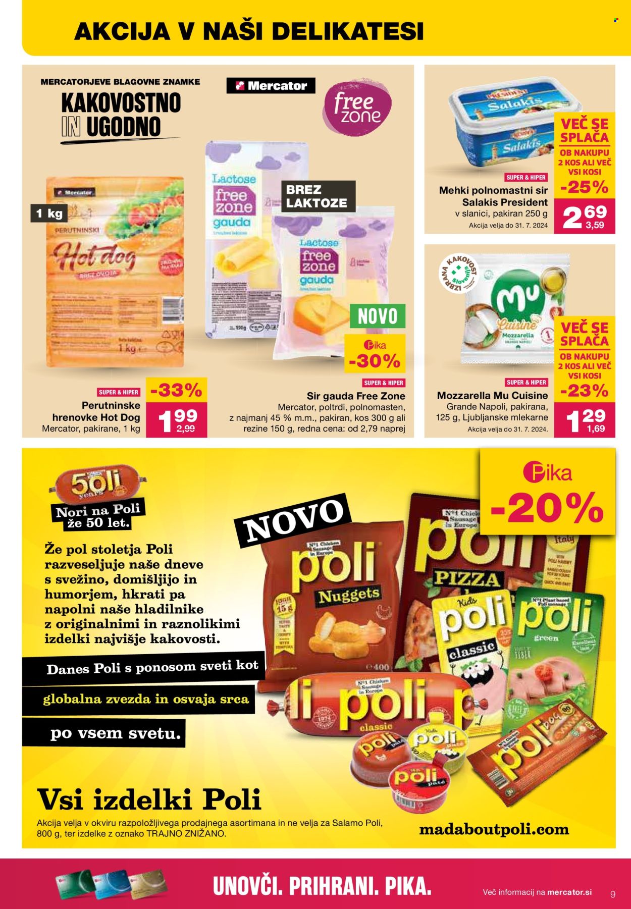 Mercator katalog - 18.7.2024 - 24.7.2024. Stran 9