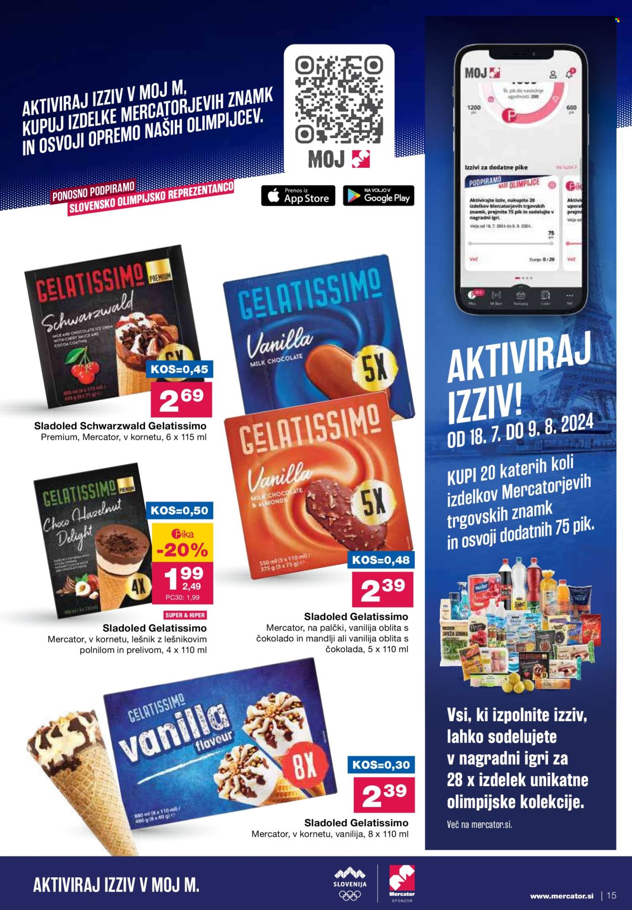 Mercator katalog - 18.7.2024 - 24.7.2024. Stran 15