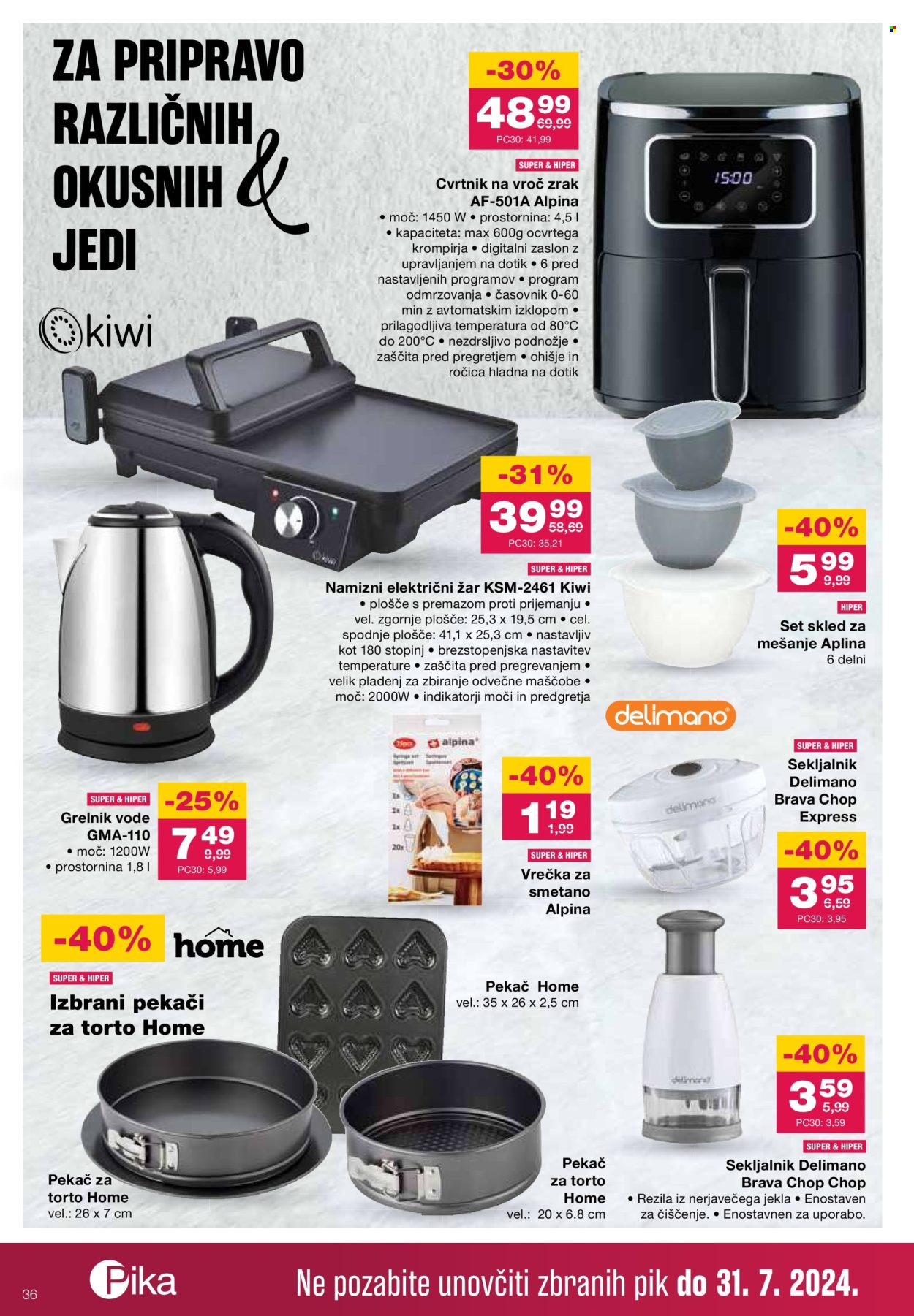 Mercator katalog - 18.7.2024 - 24.7.2024. Stran 36