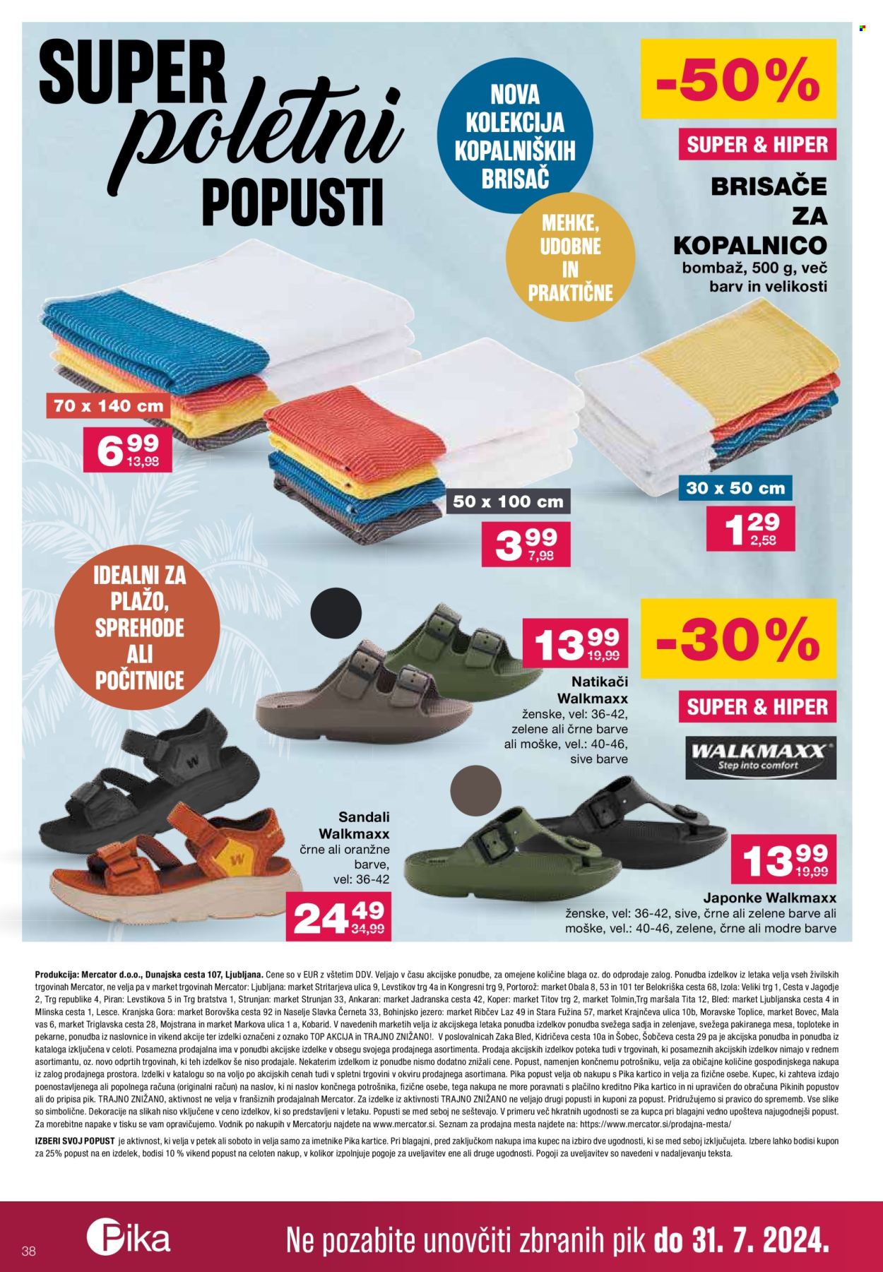 Mercator katalog - 18.7.2024 - 24.7.2024. Stran 38