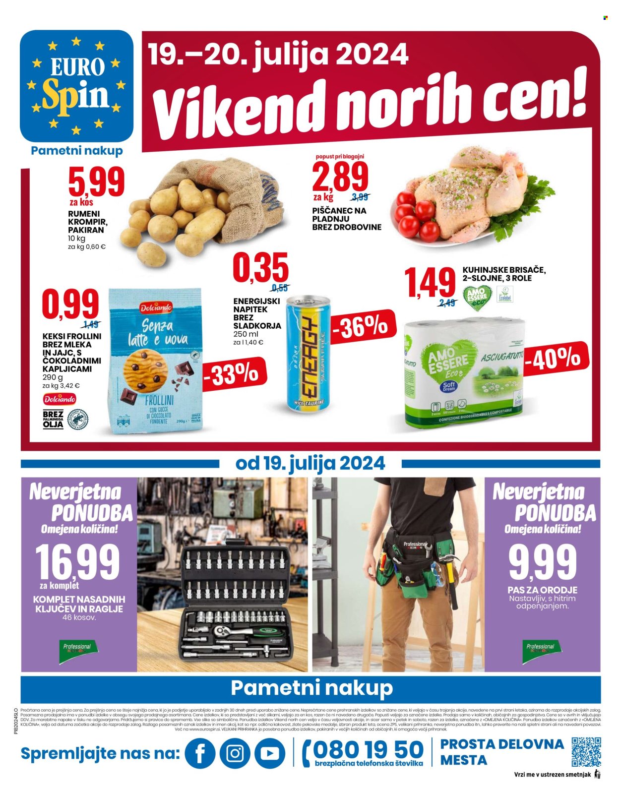 EuroSpin katalog - 18.7.2024 - 24.7.2024. Stran 16