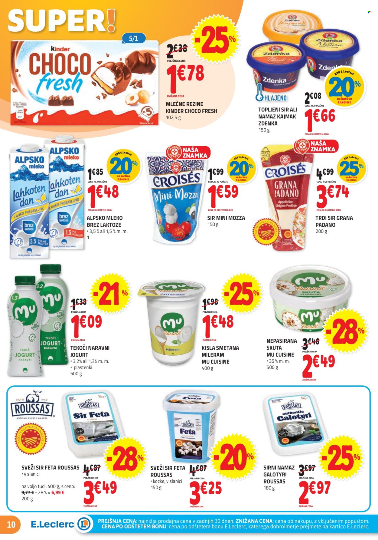 E.Leclerc katalog - 17.7.2024 - 27.7.2024. Stran 10