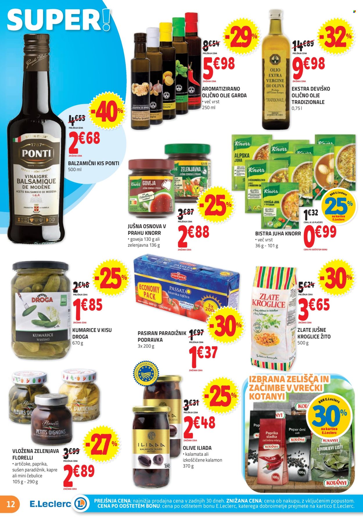 E.Leclerc katalog - 17.7.2024 - 27.7.2024. Stran 12