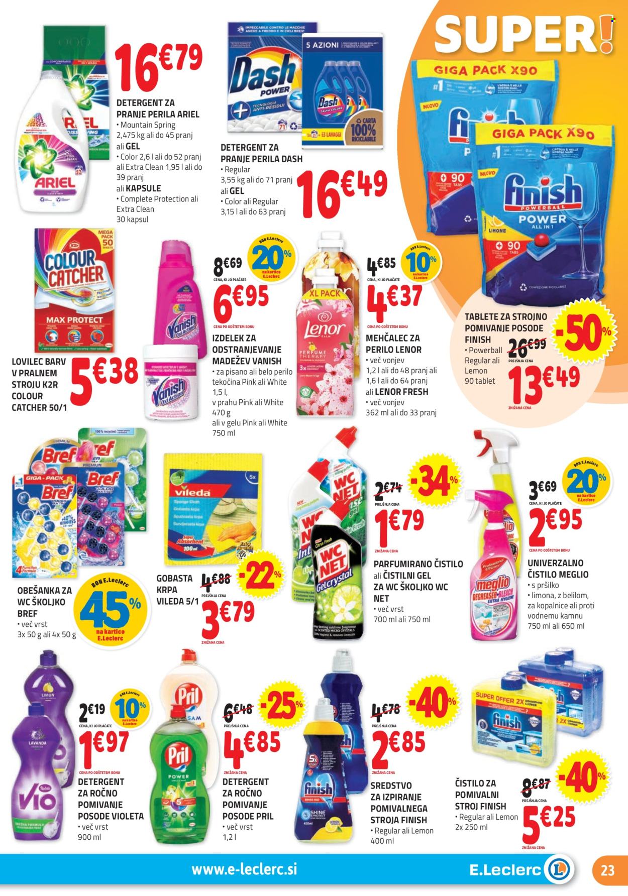 E.Leclerc katalog - 17.7.2024 - 27.7.2024. Stran 23