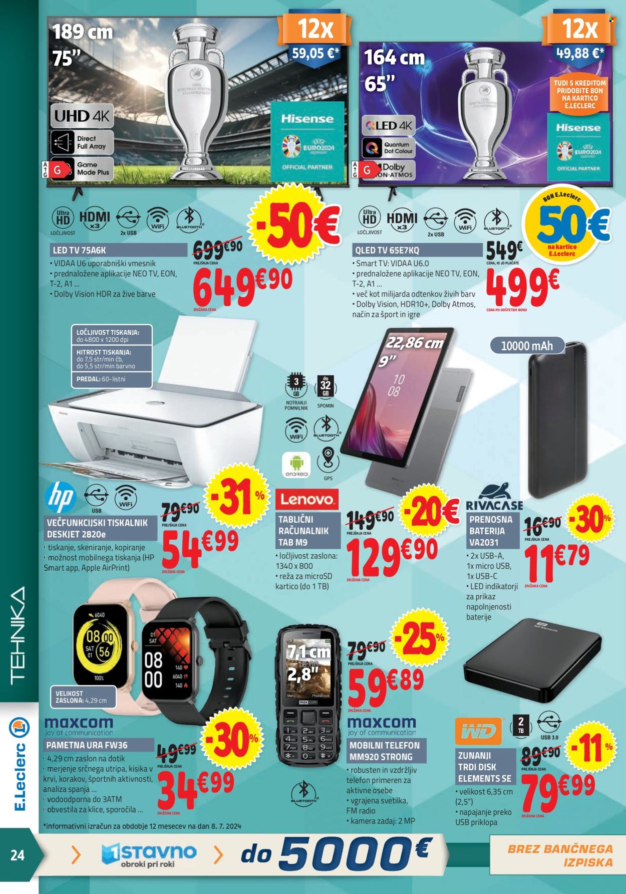 E.Leclerc katalog - 17.7.2024 - 27.7.2024. Stran 24