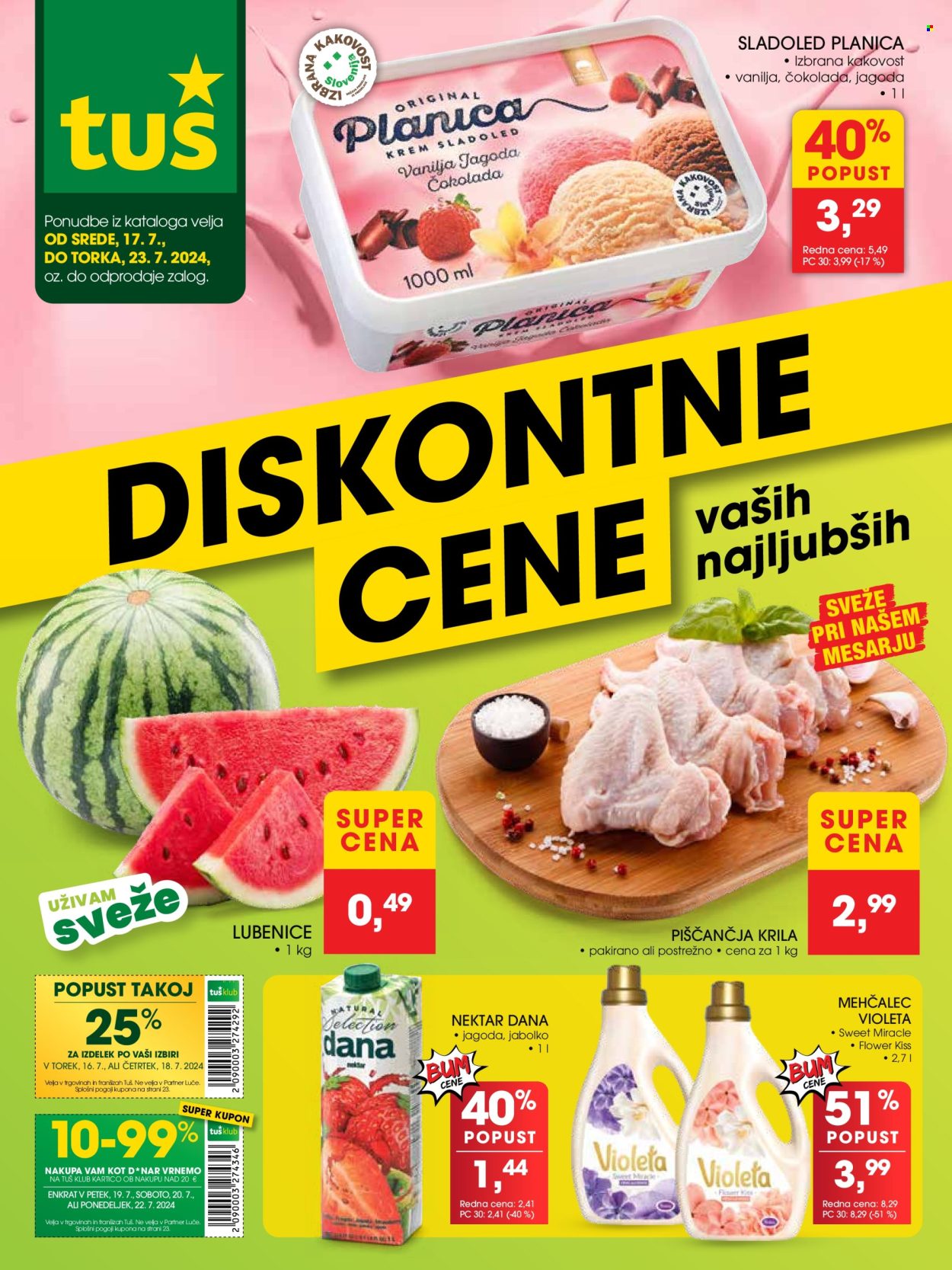 Tuš katalog - 17.7.2024 - 23.7.2024. Stran 1