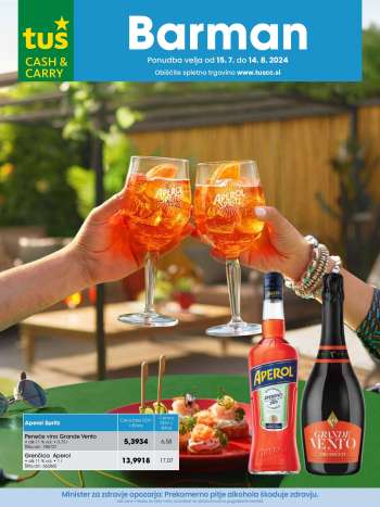 Tuš Cash & Carry katalog - 15.7.2024 - 14.8.2024.