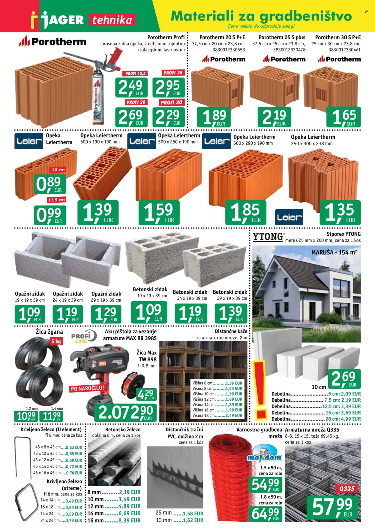 JAGER katalog. Stran 1