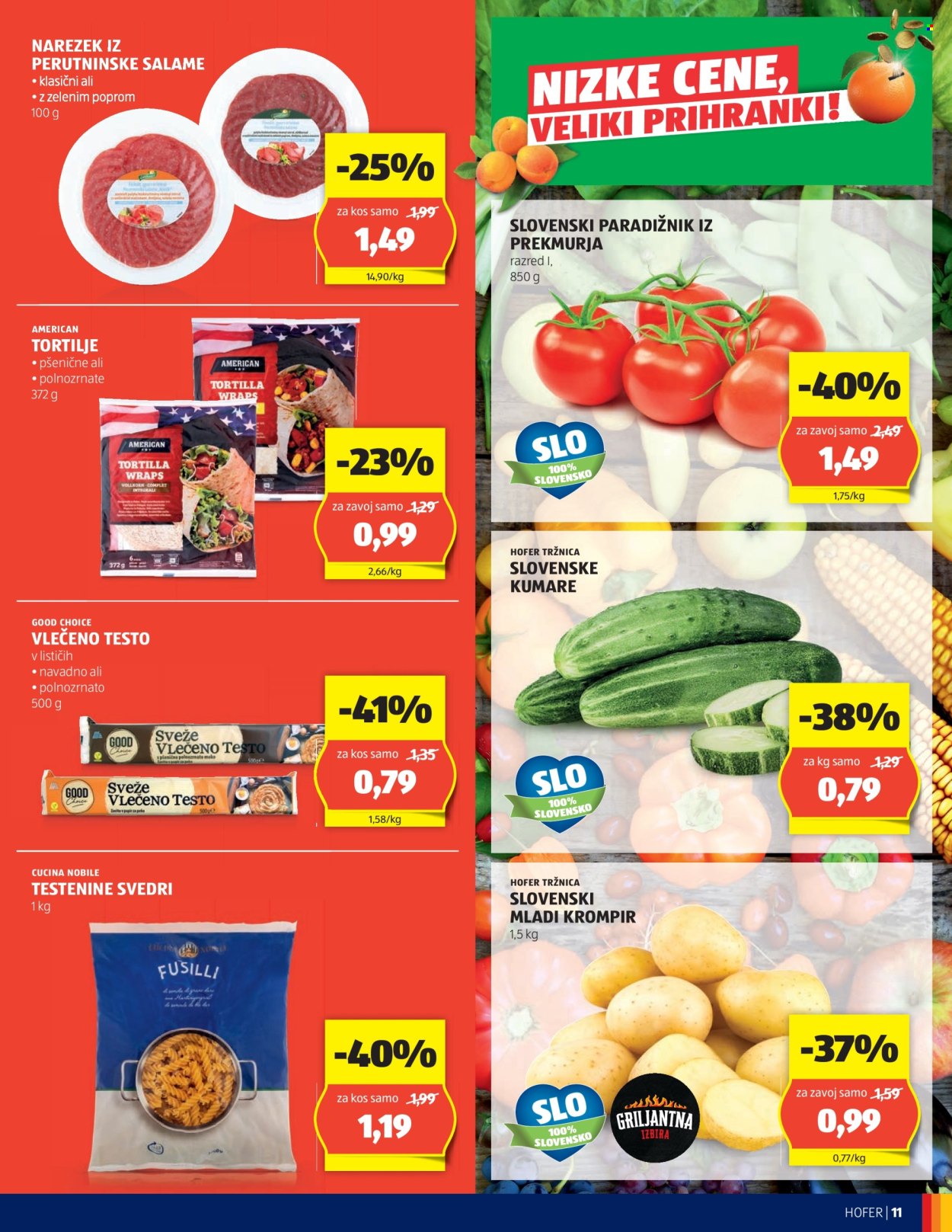 Hofer katalog - 18.7.2024 - 27.7.2024. Stran 11