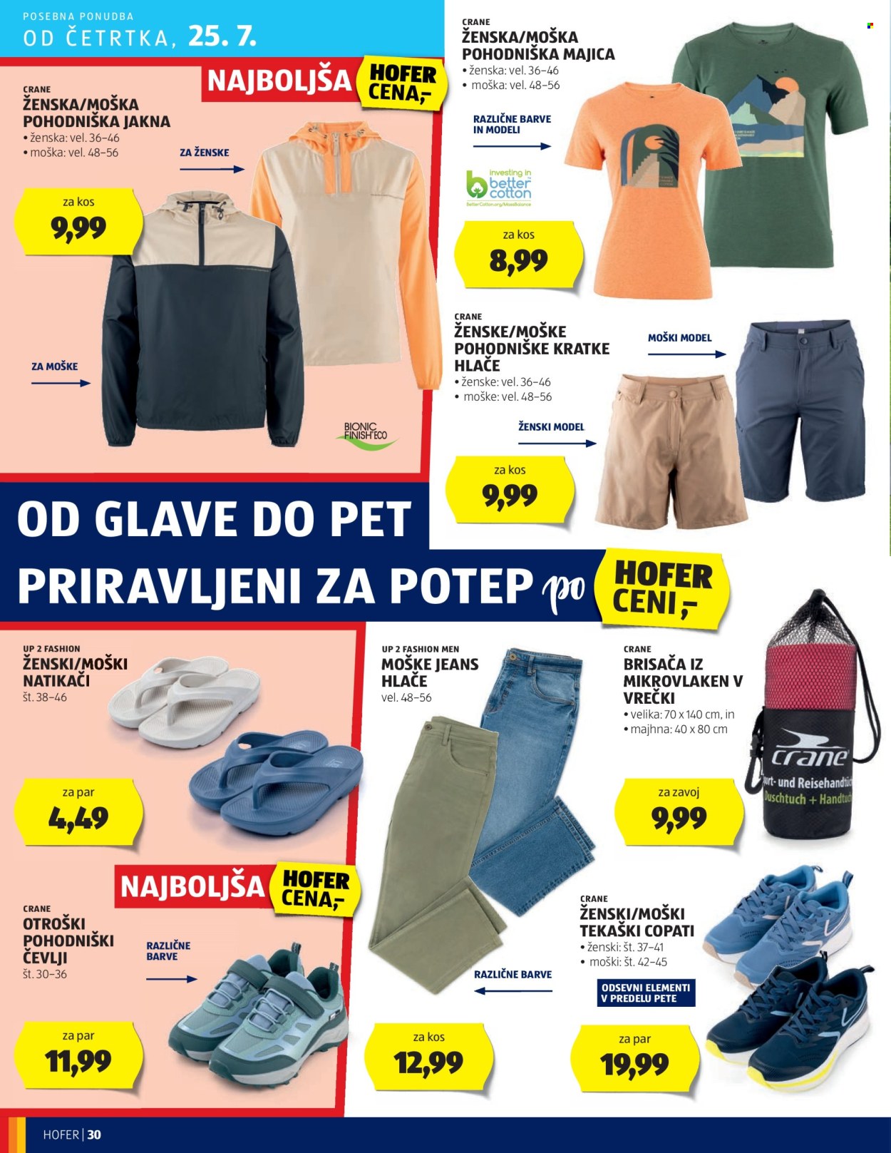 Hofer katalog - 18.7.2024 - 27.7.2024. Stran 30