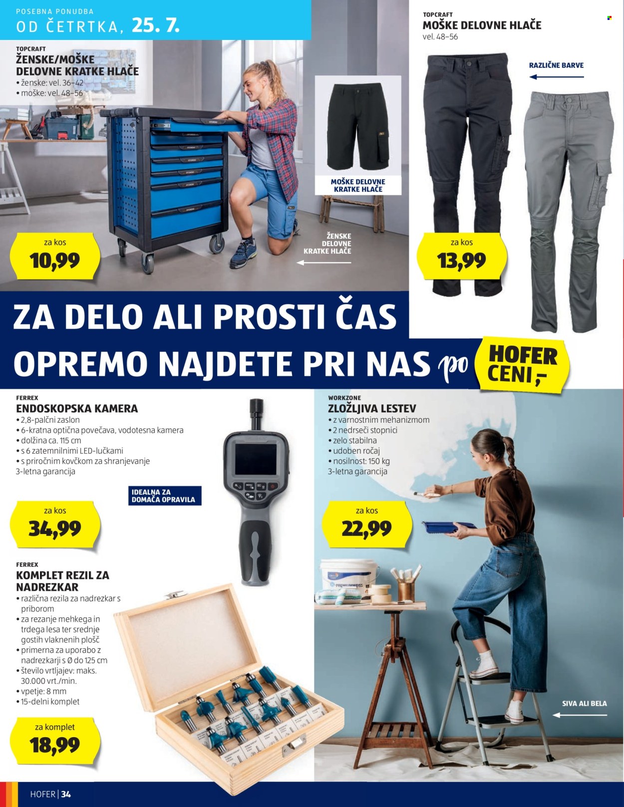 Hofer katalog - 18.7.2024 - 27.7.2024. Stran 34
