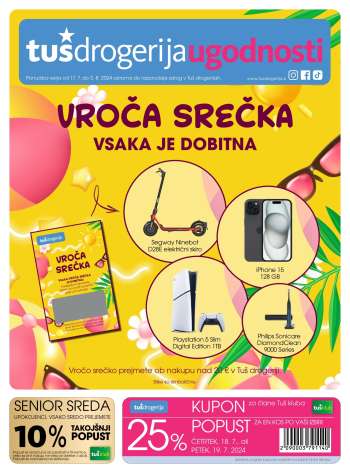 Tuš Drogeria katalog - 17.7.2024 - 3.8.2024.