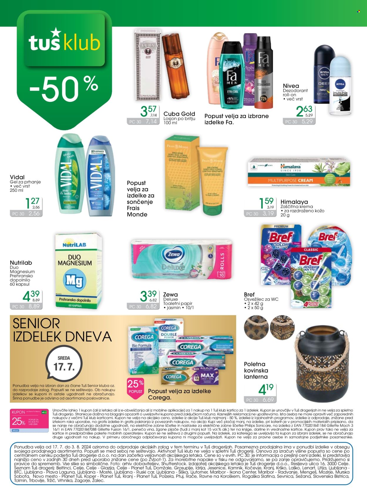 Tuš Drogeria katalog - 17.7.2024 - 3.8.2024. Stran 16