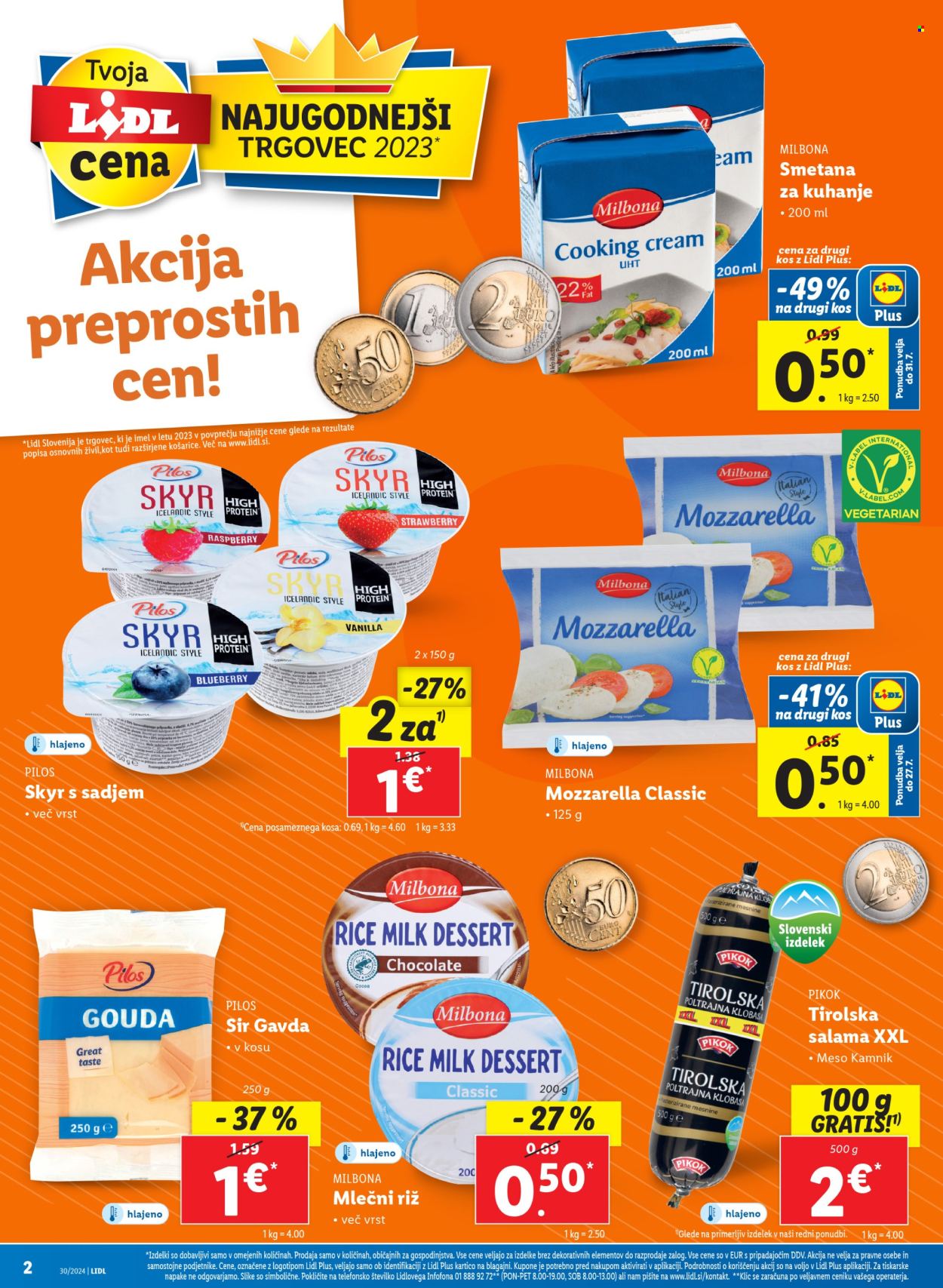 Lidl katalog - 25.7.2024 - 31.7.2024. Stran 2