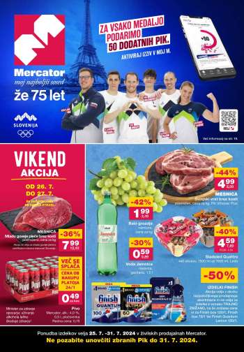 Mercator katalog - 25.7.2024 - 31.7.2024.