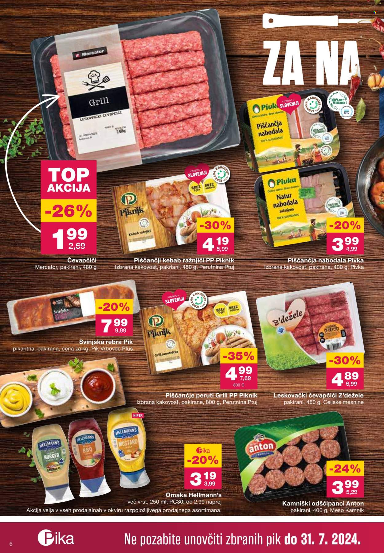 Mercator katalog - 25.7.2024 - 31.7.2024. Stran 6