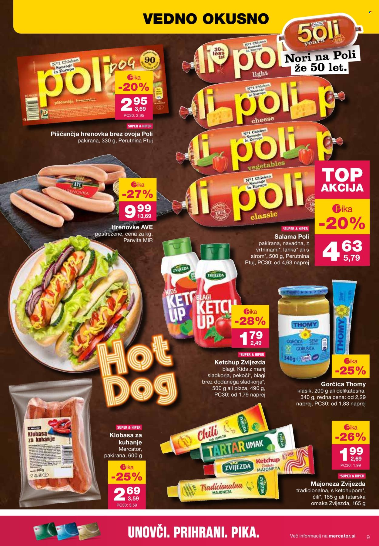 Mercator katalog - 25.7.2024 - 31.7.2024. Stran 9