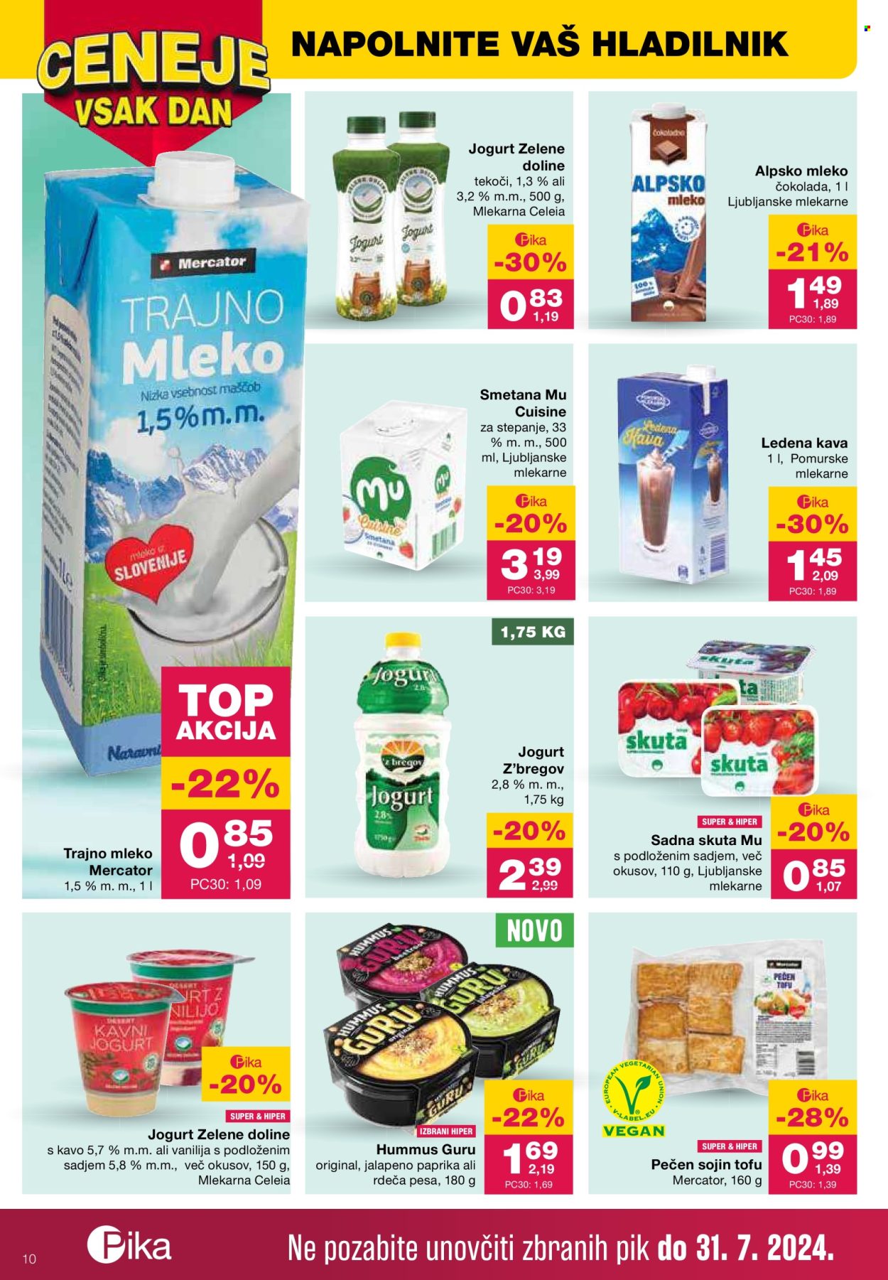 Mercator katalog - 25.7.2024 - 31.7.2024. Stran 10
