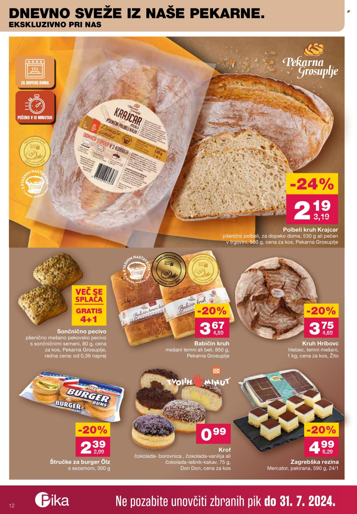 Mercator katalog - 25.7.2024 - 31.7.2024. Stran 12