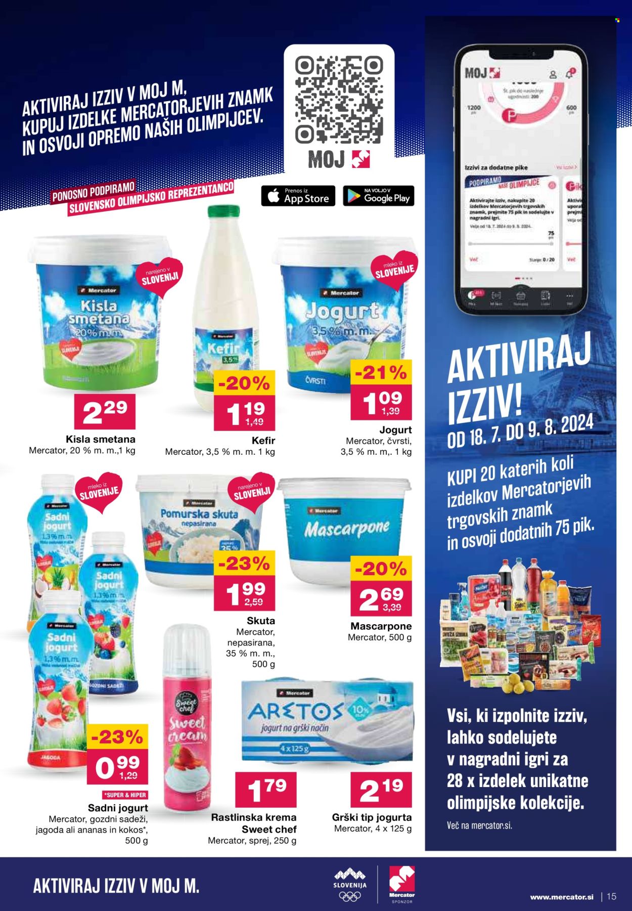 Mercator katalog - 25.7.2024 - 31.7.2024. Stran 15