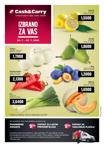 Mercator Cash & Carry katalog - 23.7.2024 - 27.7.2024.