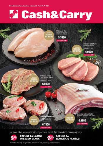 Mercator Cash & Carry katalog - 23.7.2024 - 27.7.2024.