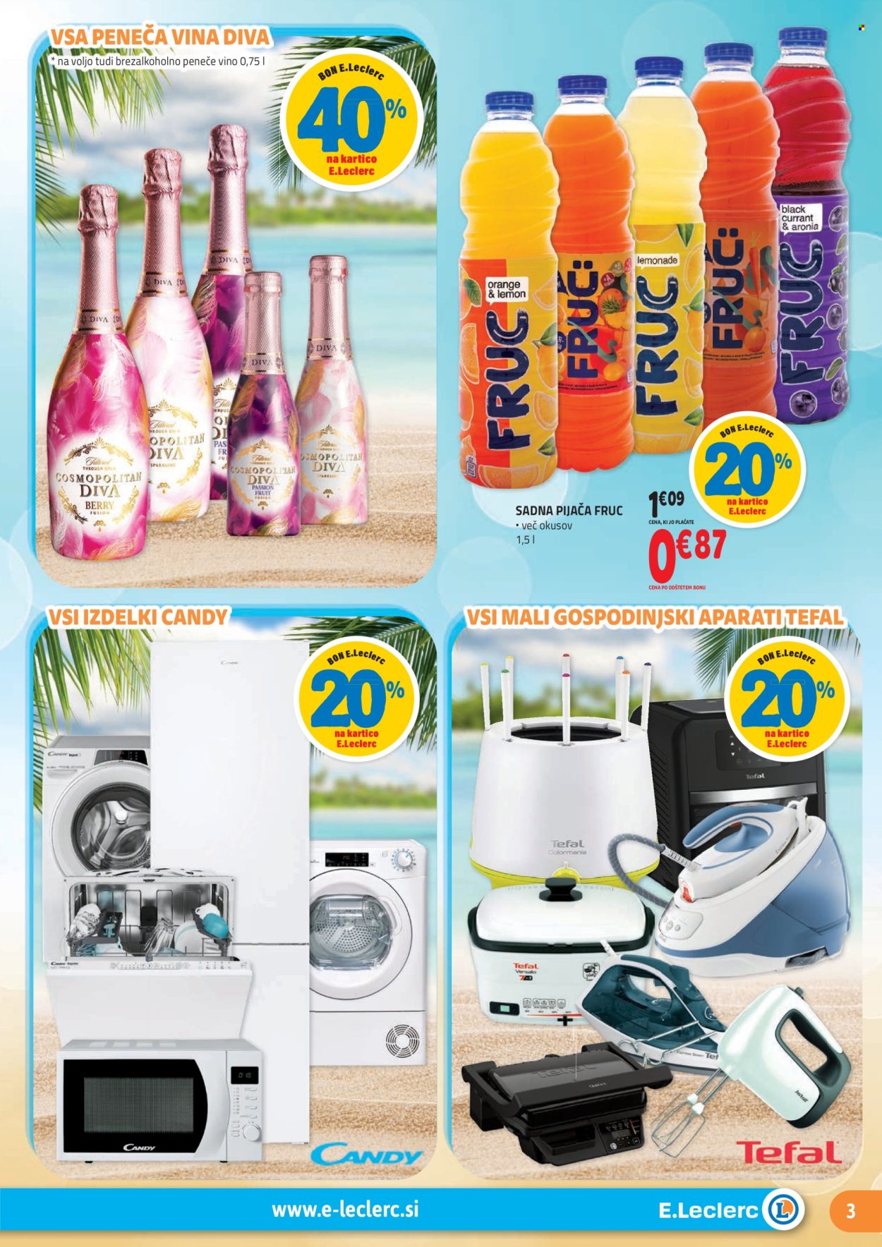 E.Leclerc katalog - 24.7.2024 - 3.8.2024. Stran 3