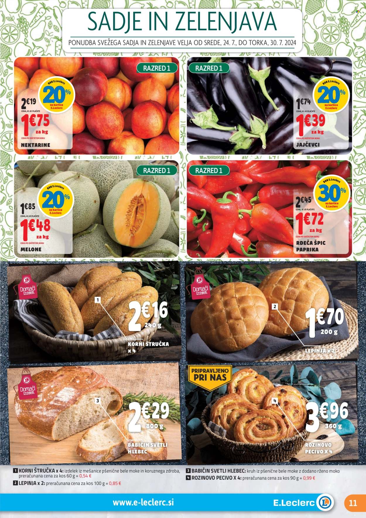 E.Leclerc katalog - 24.7.2024 - 3.8.2024. Stran 11