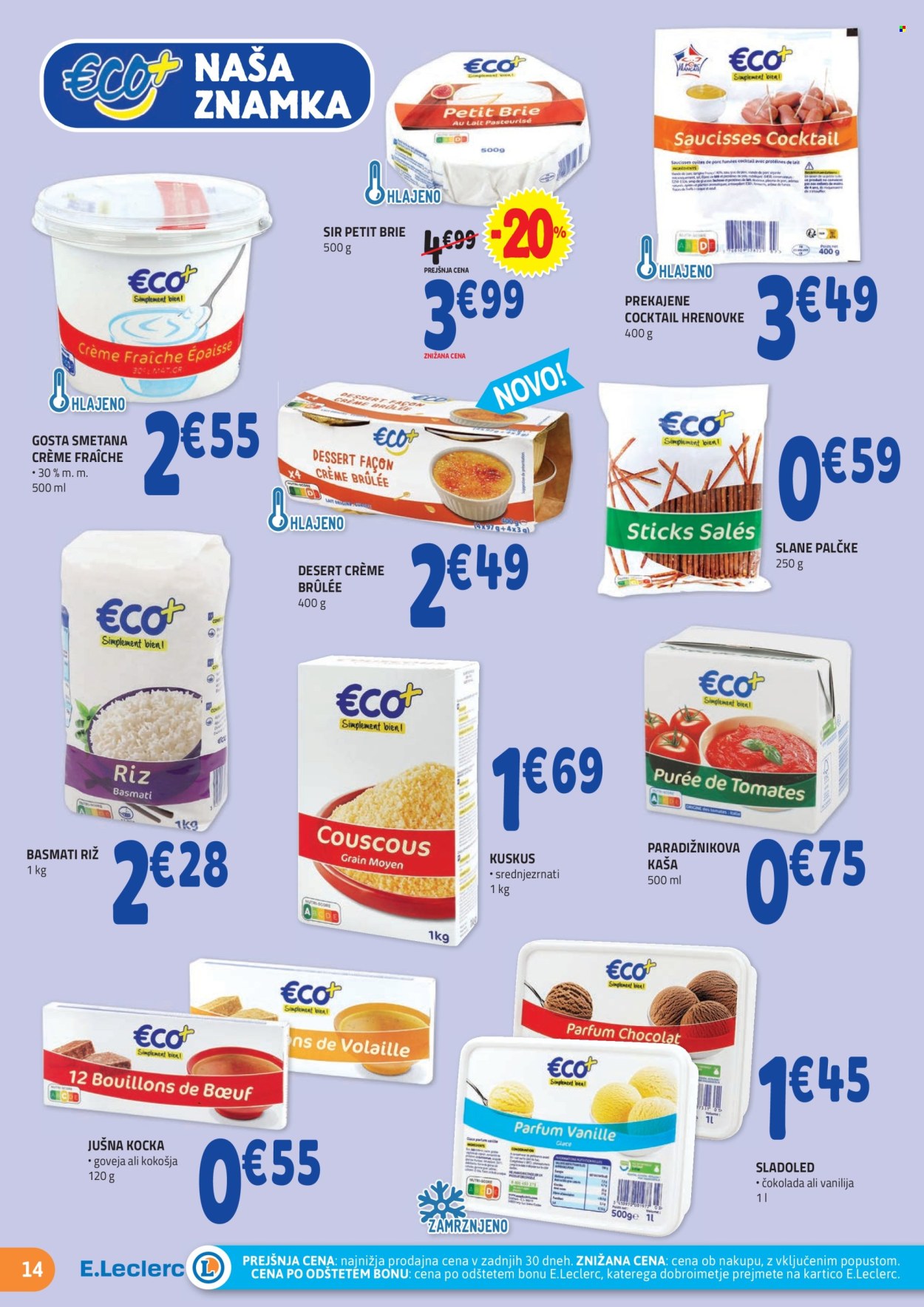 E.Leclerc katalog - 24.7.2024 - 3.8.2024. Stran 14